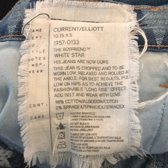 Current/Elliot boyfriend crops - Picture 4 of 4